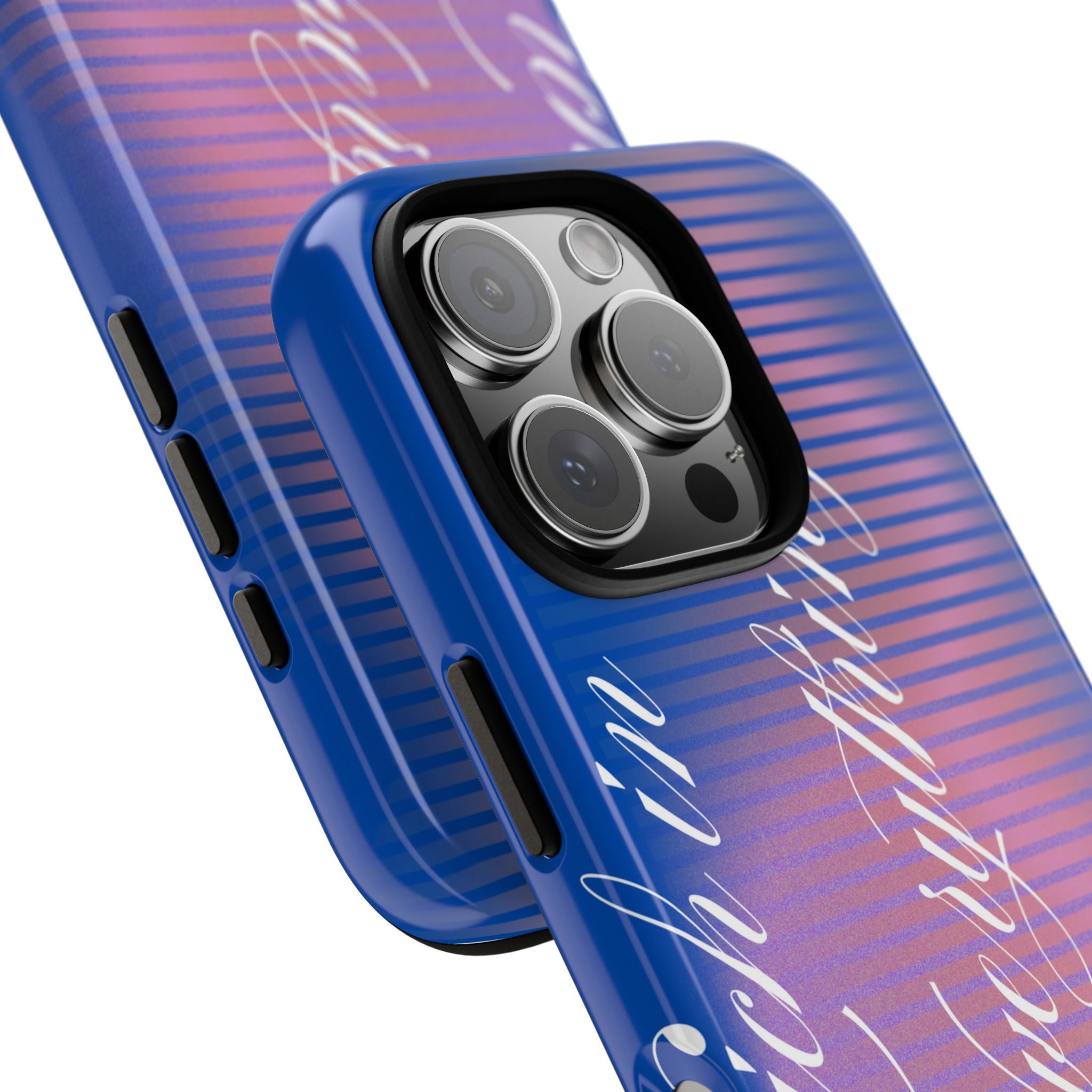Tough Case – 'Calm Everything' Blue Gradient Phone Case