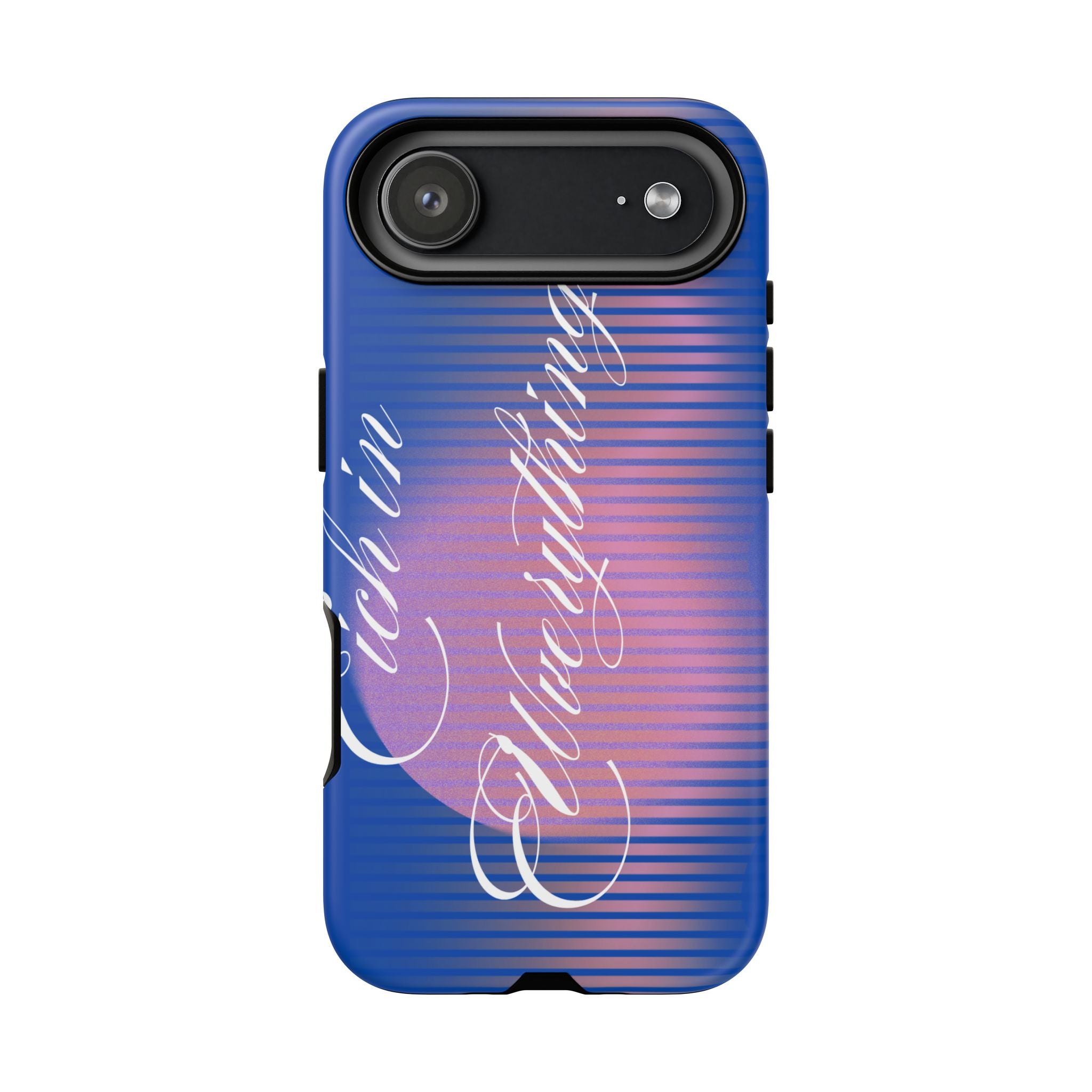 Tough Case – 'Calm Everything' Blue Gradient Phone Case