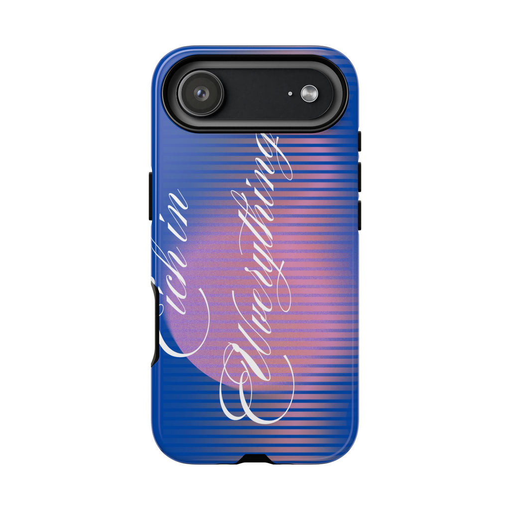 Tough Case – 'Calm Everything' Blue Gradient Phone Case