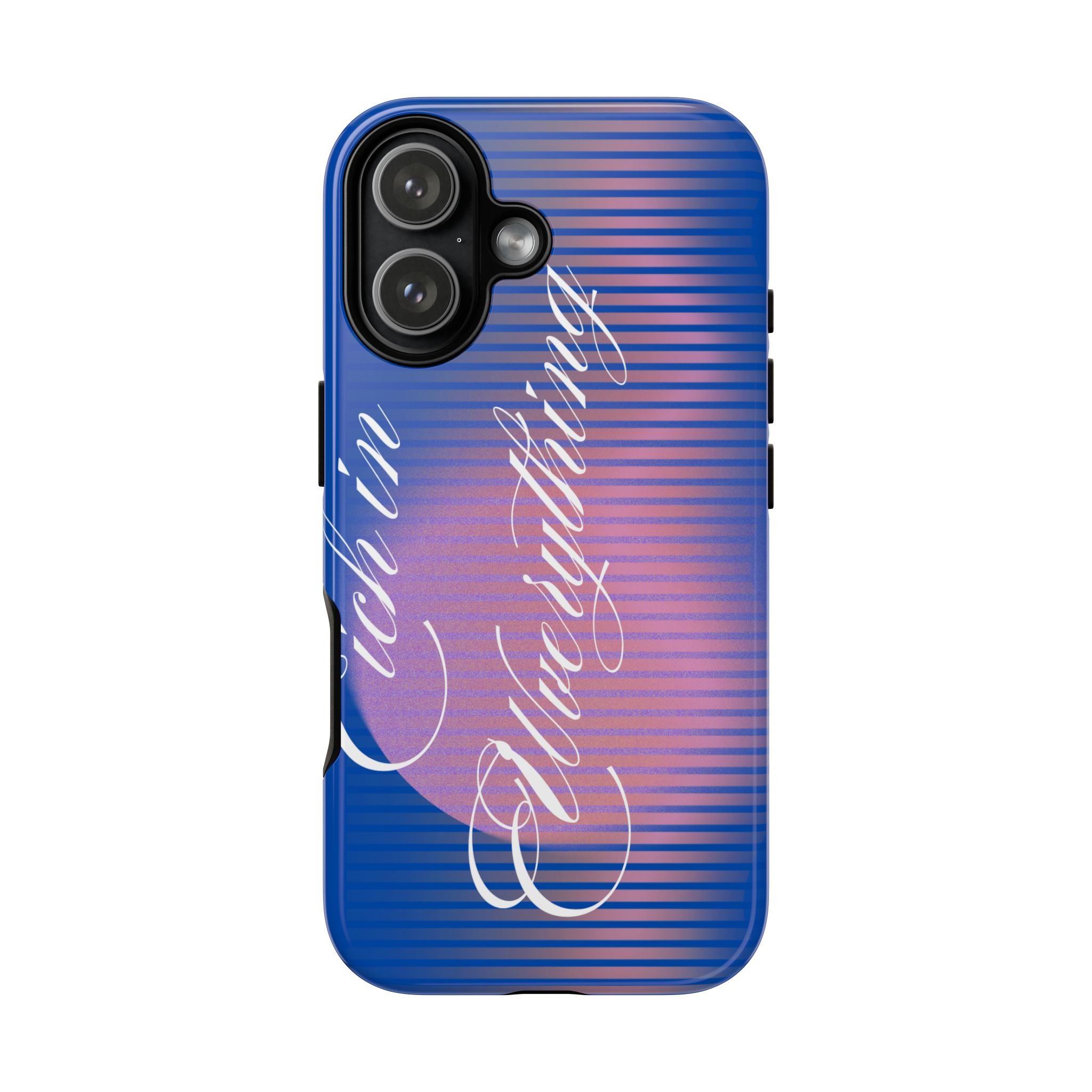 Tough Case – 'Calm Everything' Blue Gradient Phone Case