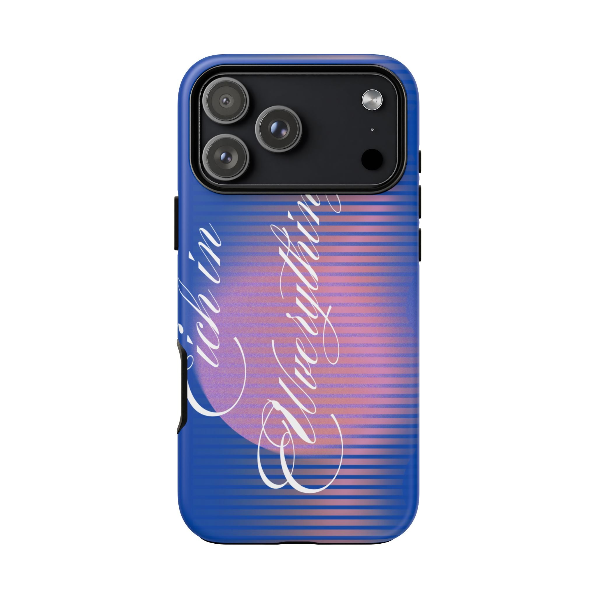 Tough Case – 'Calm Everything' Blue Gradient Phone Case