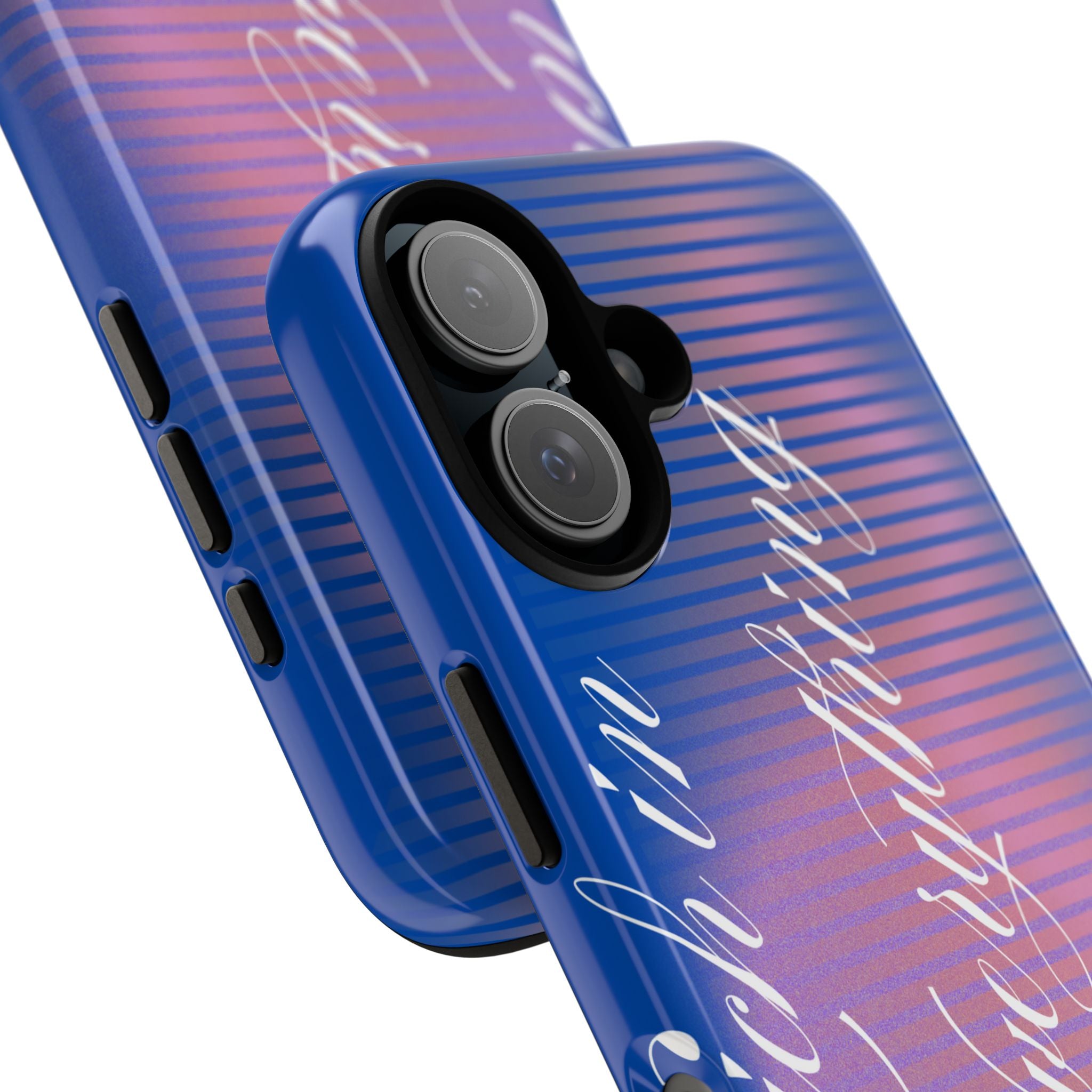 Tough Case – 'Calm Everything' Blue Gradient Phone Case