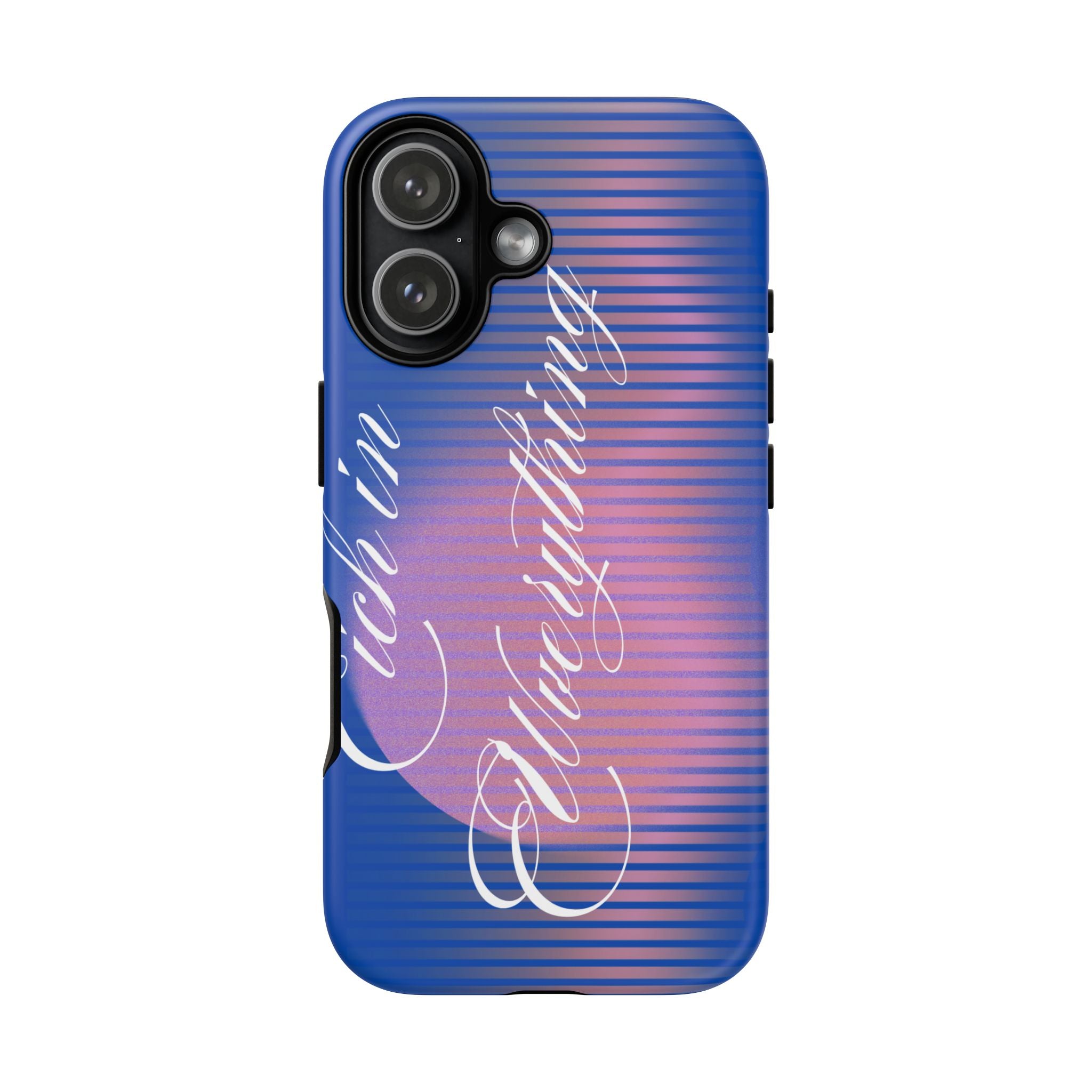 Tough Case – 'Calm Everything' Blue Gradient Phone Case