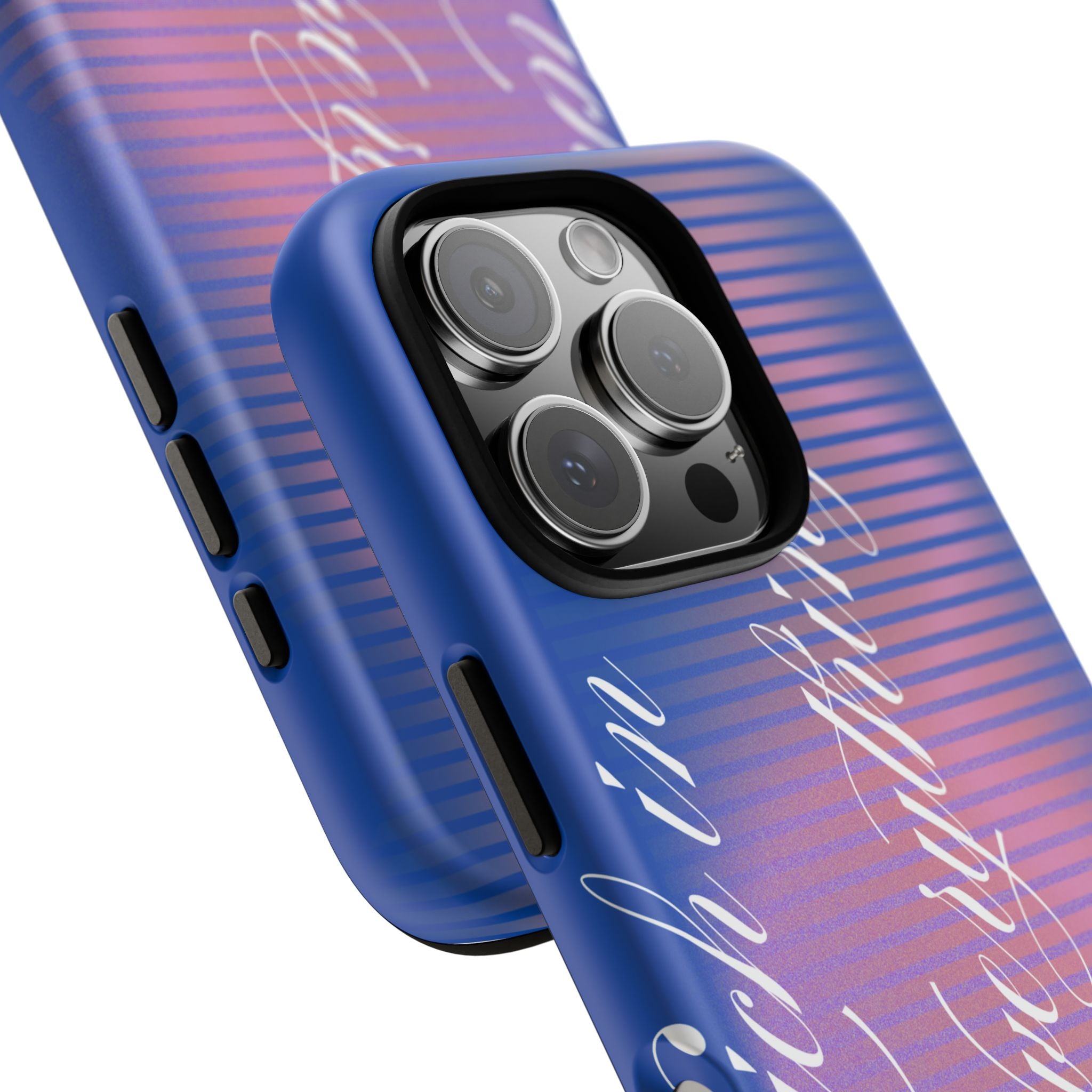 Tough Case – 'Calm Everything' Blue Gradient Phone Case