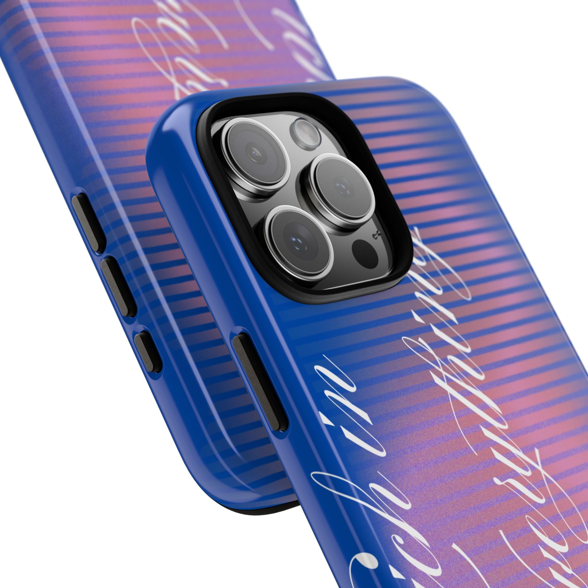 Tough Case – 'Calm Everything' Blue Gradient Phone Case