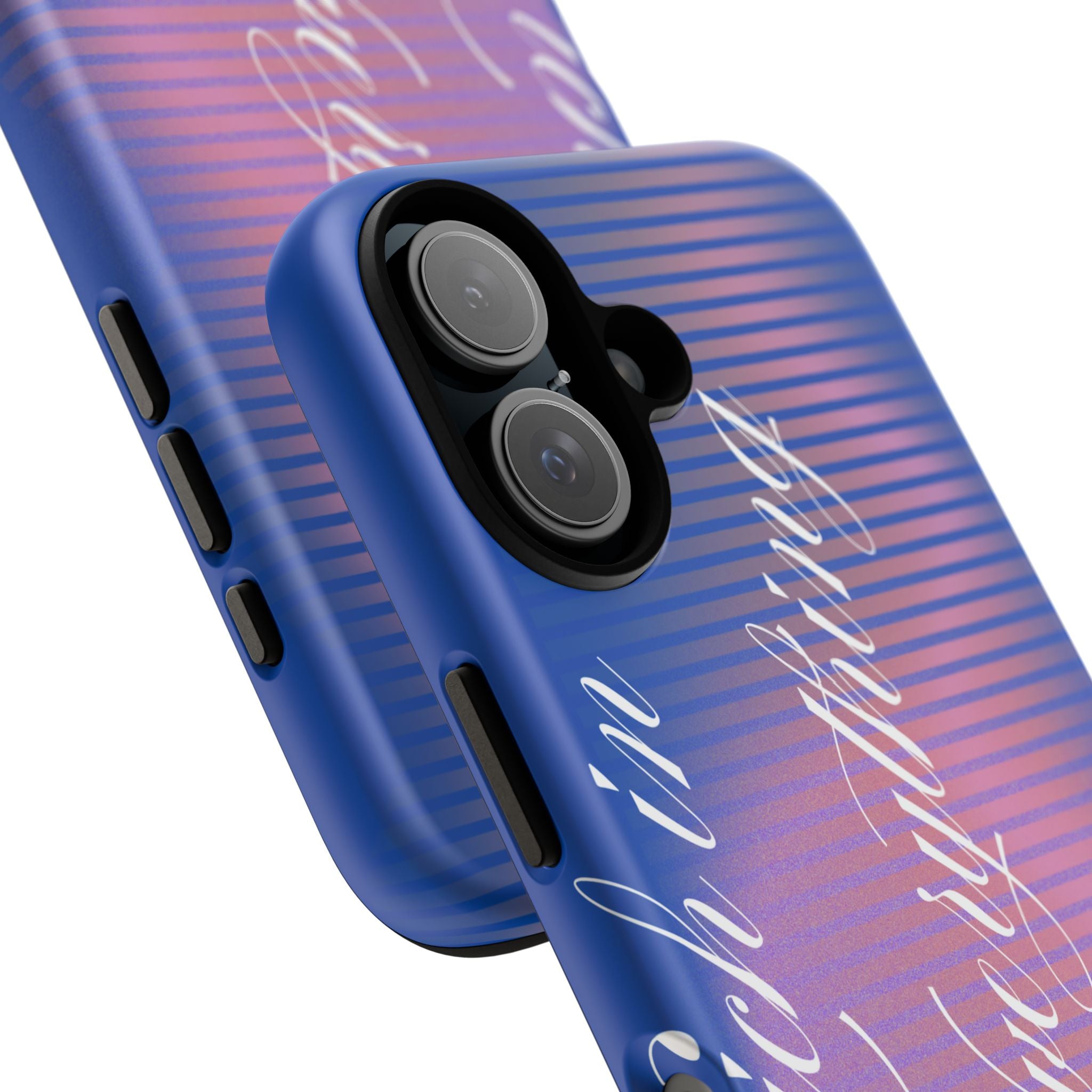 Tough Case – 'Calm Everything' Blue Gradient Phone Case