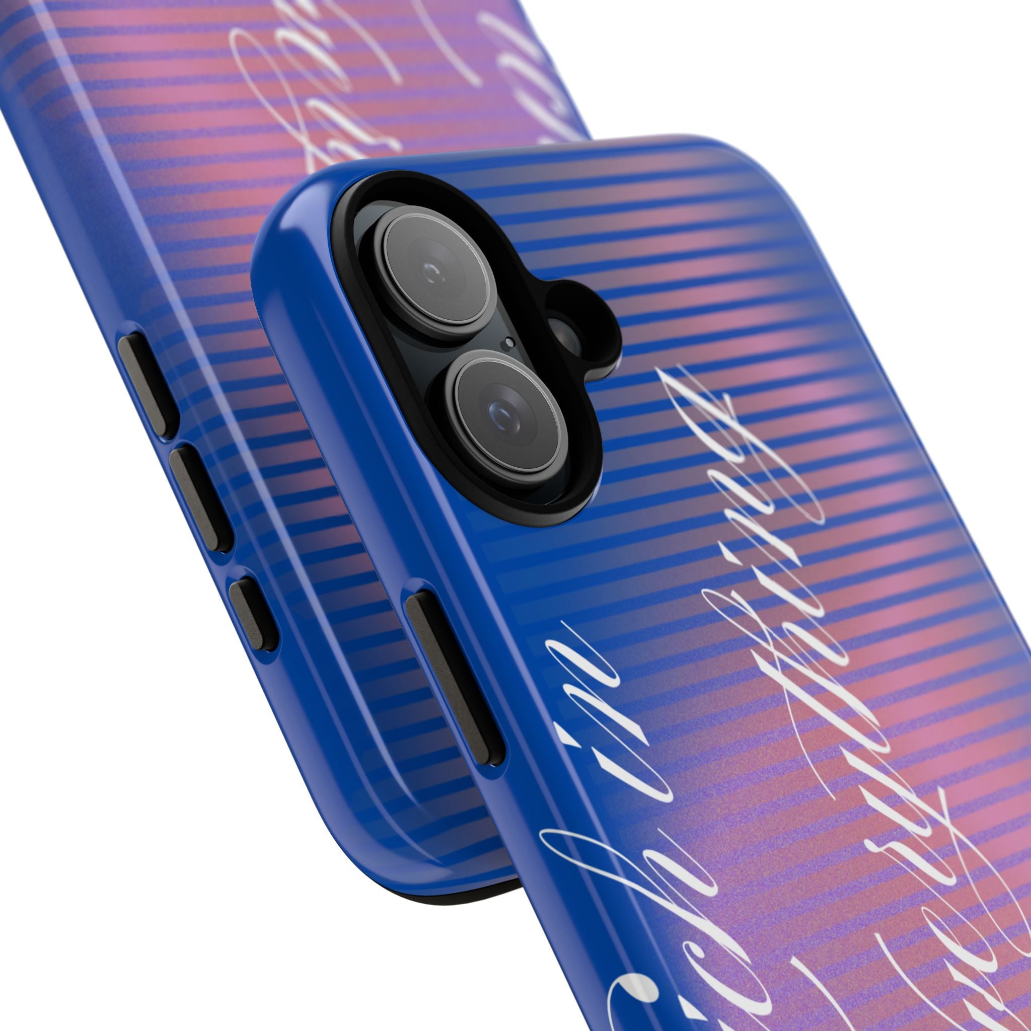 Tough Case – 'Calm Everything' Blue Gradient Phone Case