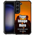 Yesad Custom Phone Case for Samsung Galaxy S23 Premium Non-Slip Shockproof Rugged TPU Protective Cover Personalized Make Your Own Picture Phone Cases
