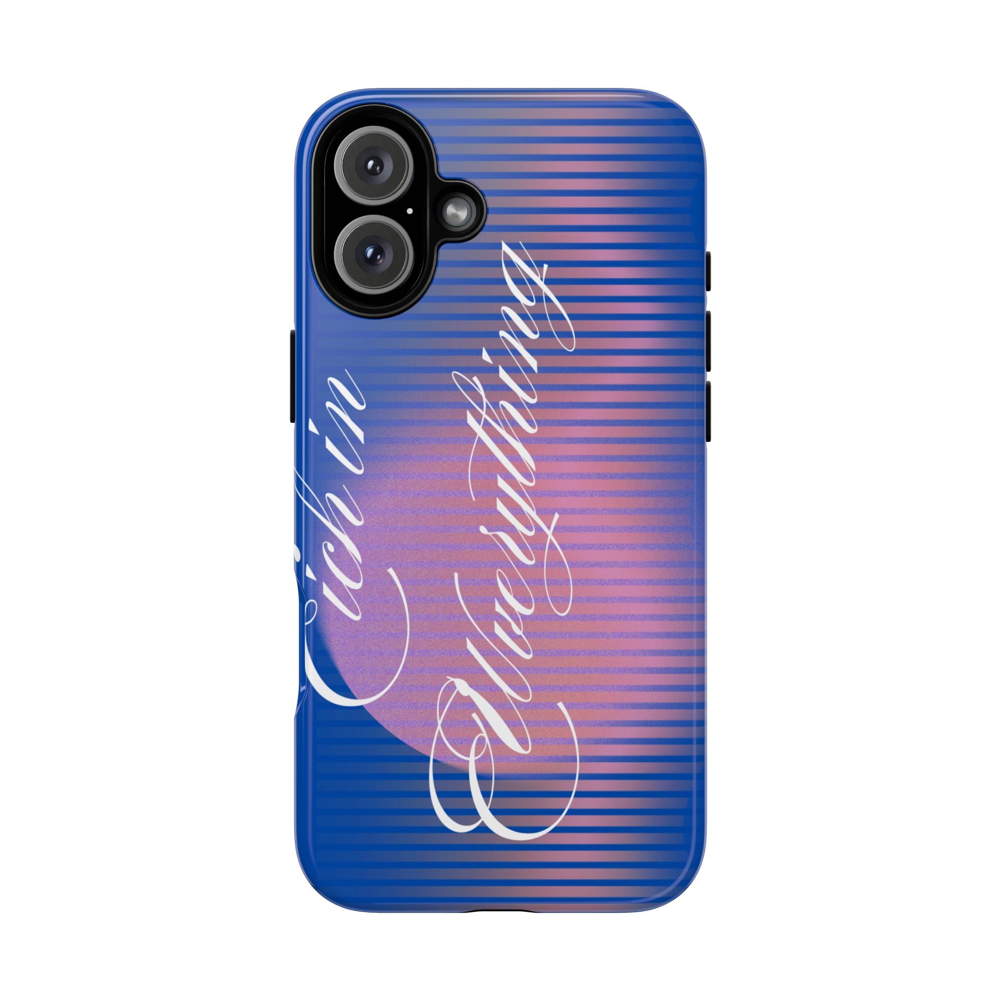 Tough Case – 'Calm Everything' Blue Gradient Phone Case